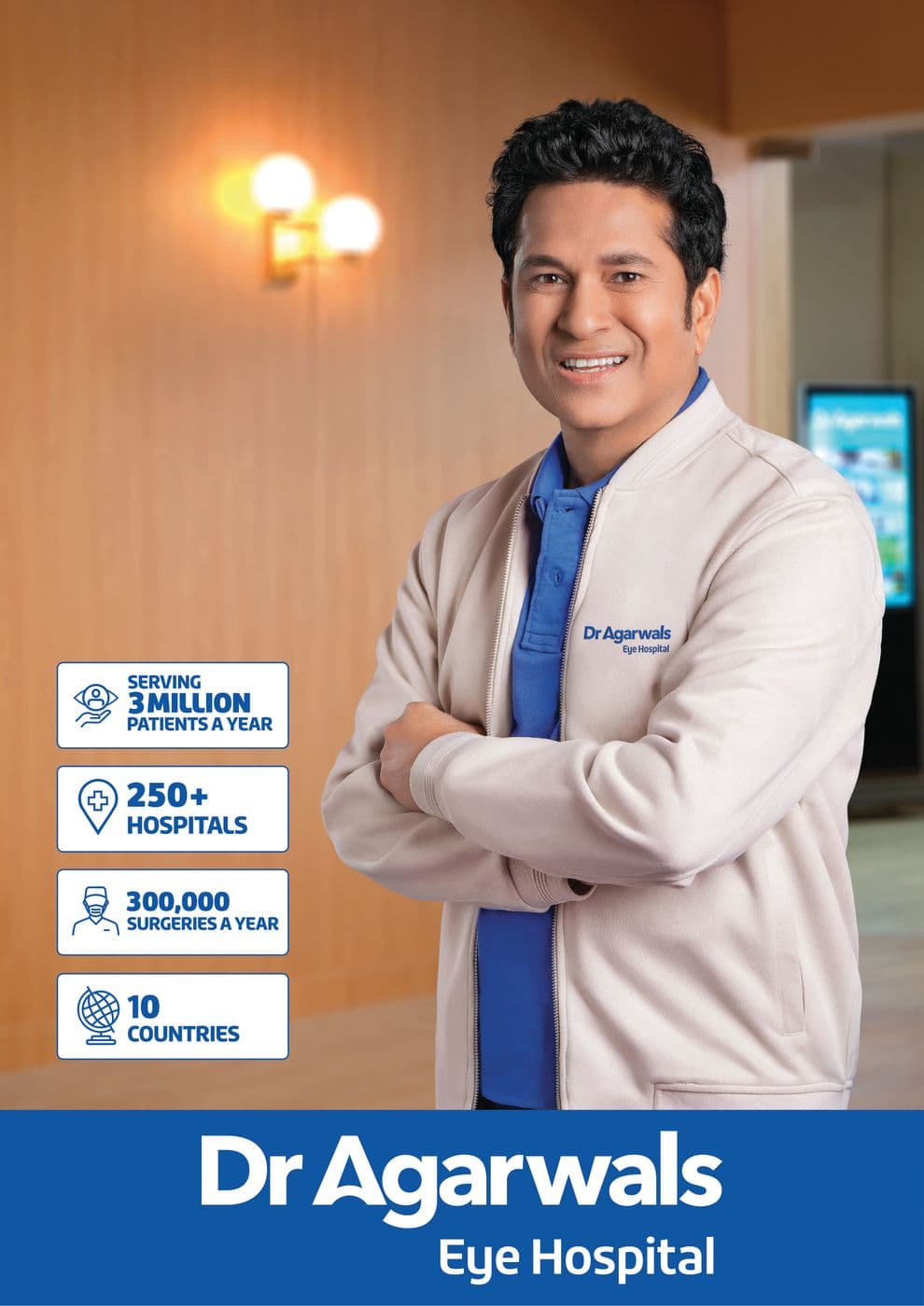 Dr Agarwals Eye Hospital corporate brochure, page 1