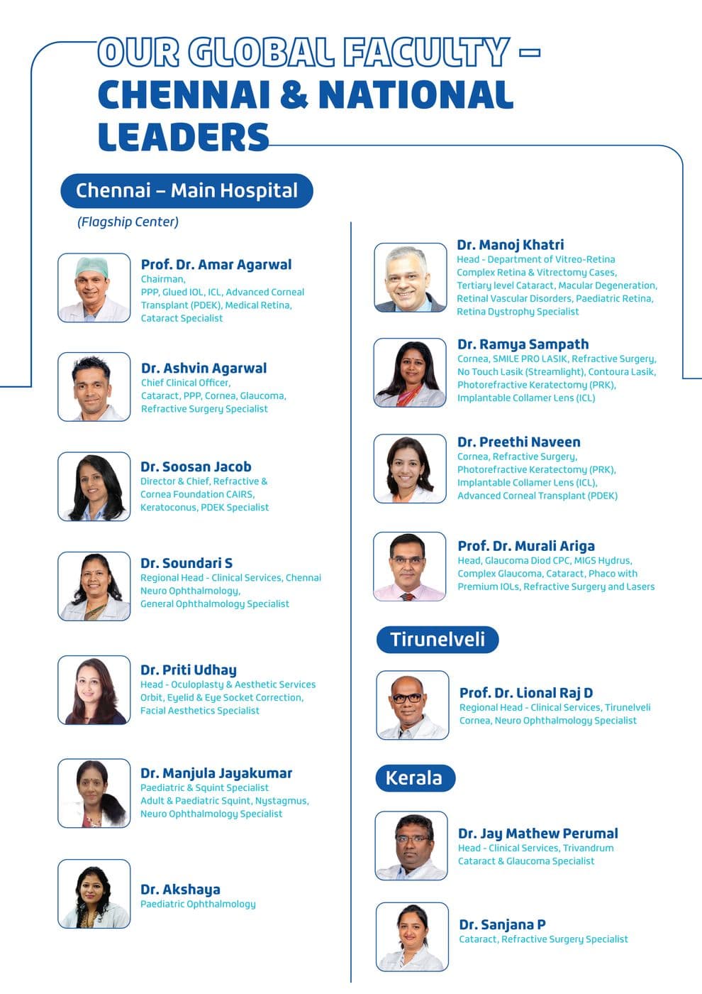 Dr Agarwals Eye Hospital corporate brochure, page 6