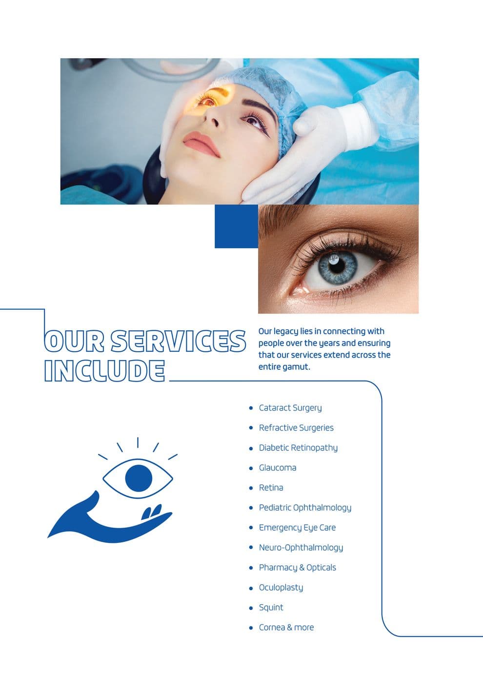 Dr Agarwals Eye Hospital corporate brochure, page 8