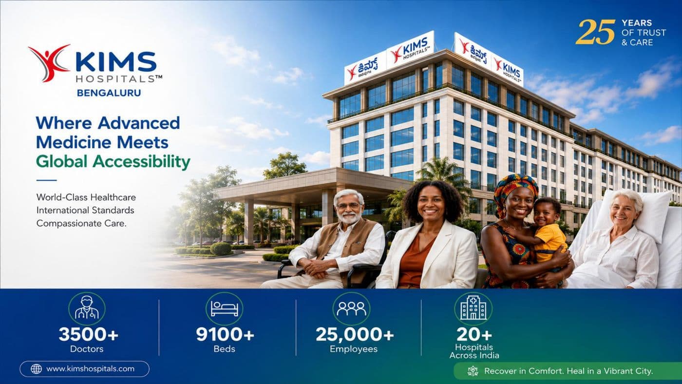 KIMS Hospitals Bengaluru brochure, page 1