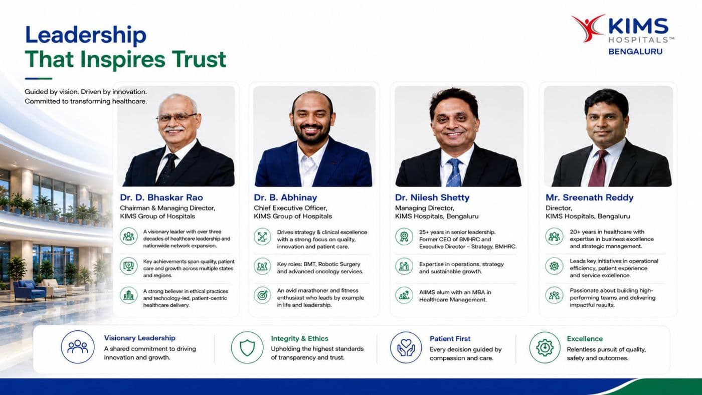 KIMS Hospitals Bengaluru brochure, page 3
